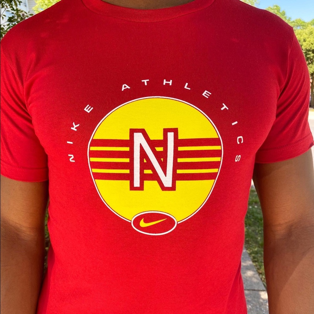 Vintage Nike Athletics Spellout Tee